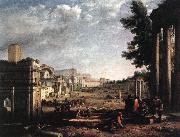Claude Lorrain The Campo Vaccino, Rome dfg oil painting reproduction